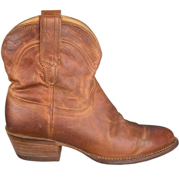Tecovas Shoes - Tecovas Women’s Penny Brown Leather Western Cowgirl Boots Size US 8